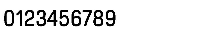 Ganama Condensed Regular Font OTHER CHARS