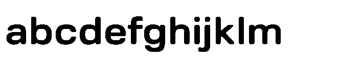 Ganama Expanded Bold FONT