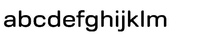 Ganama Expanded Regular FONT