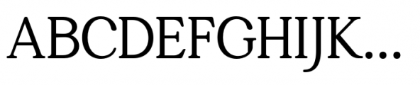 Gandia Regular Font UPPERCASE