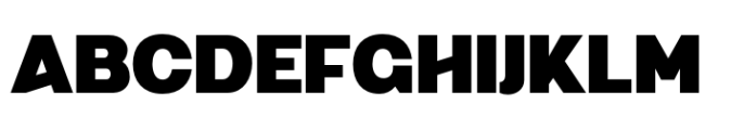 Ganery Black Font UPPERCASE