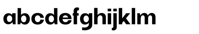 Ganery Semi Bold Font LOWERCASE