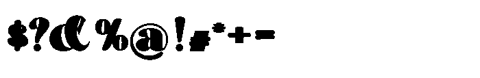 Gang Star Bold Regular Font OTHER CHARS