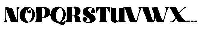 Gang Star Bold Regular Font UPPERCASE
