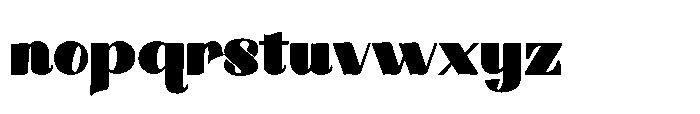 Gang Star Bold Regular Font LOWERCASE