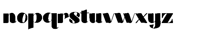 Gang Star Regular Font LOWERCASE