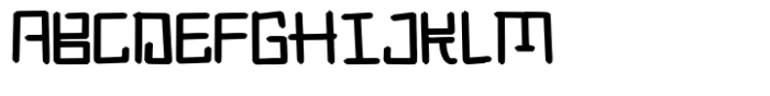 Gangmo Font UPPERCASE