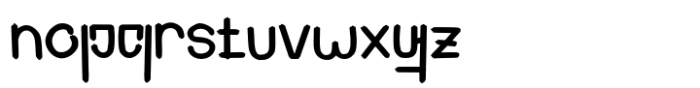 Gangmo Font LOWERCASE