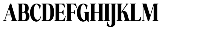 Ganik Black Condensed Font UPPERCASE