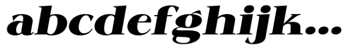 Ganik Black Expanded Slanted FONT