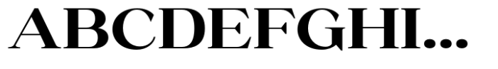 Ganik Bold Expanded Font UPPERCASE