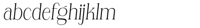Ganik Light Condensed Slanted FONT