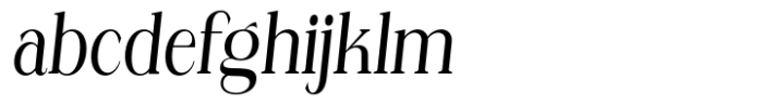 Ganik Medium Condensed Slanted FONT