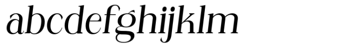 Ganik Medium Semi Condensed Slanted FONT