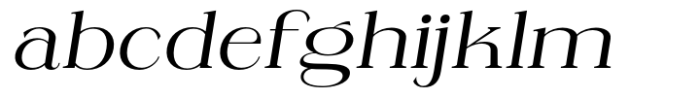 Ganik Semi Expanded Slanted FONT