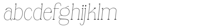 Ganik Thin Condensed Slanted FONT