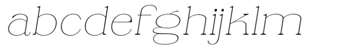Ganik Thin Semi Expanded Slanted FONT