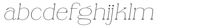 Ganik Thin Slanted FONT