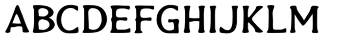 Ganion Serif Font UPPERCASE