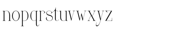 Ganiqsa Regular Font LOWERCASE