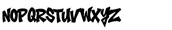 Ganker Storm  Regular Font UPPERCASE
