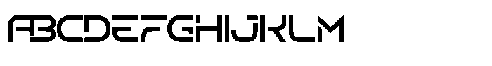 Ganter Regular Font UPPERCASE