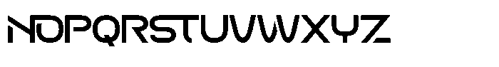 Ganter Regular Font UPPERCASE