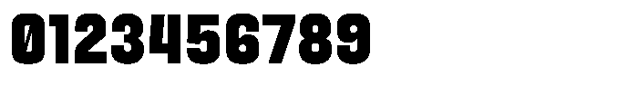 Gantle Black Condensed Font OTHER CHARS