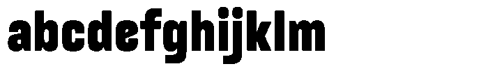 Gantle Black Condensed FONT