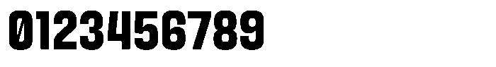 Gantle Bold Condensed Font OTHER CHARS