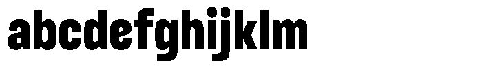 Gantle Extra Bold Condensed FONT