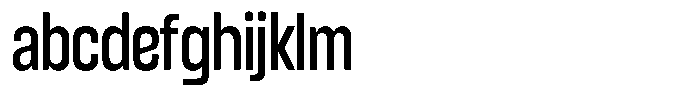Gantle Light Condensed FONT