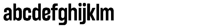Gantle Medium Condensed FONT