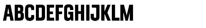 Gantle Semi Bold Condensed Font UPPERCASE