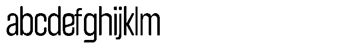 Gantle Thin Condensed FONT