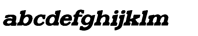 Ganttie Rought Ganttie Italic FONT