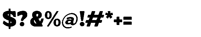 Ganttie Rought Regular Font OTHER CHARS