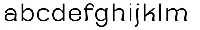 Ganyota Extra Light Font LOWERCASE