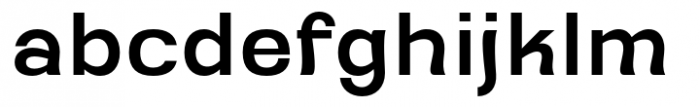 Ganyota Medium Font LOWERCASE