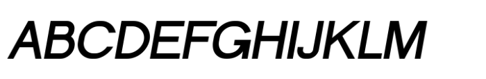 Gapicle Grotesk Bold Italic Font UPPERCASE