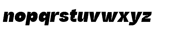 Gaprio Display Italic Font LOWERCASE