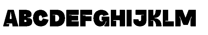 Gaprio Display Regular Font UPPERCASE