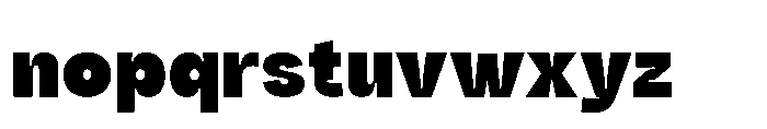 Gaprio Display Regular Font LOWERCASE