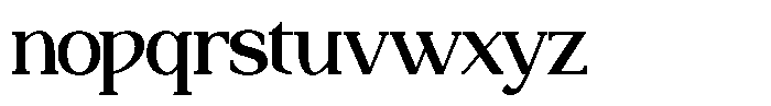 Gaqrob Font LOWERCASE