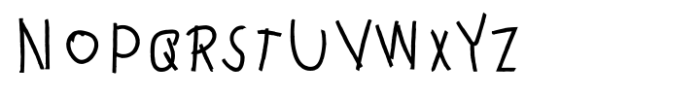 Garabo Font LOWERCASE
