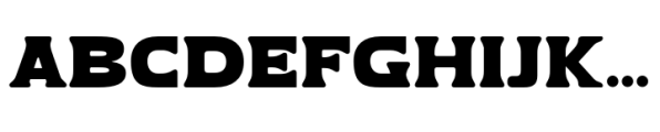 Garagon Font UPPERCASE