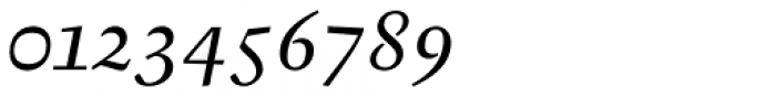 Garalda Italic Font OTHER CHARS