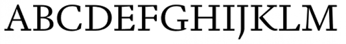 Garalda Regular Font UPPERCASE