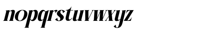 Garaleo Italic Font LOWERCASE