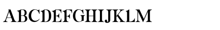 Garam Regular Font UPPERCASE